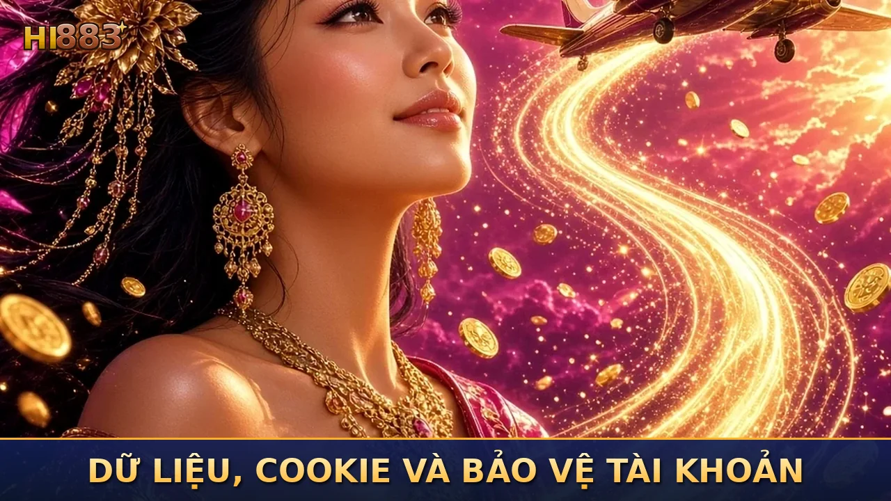Dữ liệu, cookie và bảo vệ tài khoản
