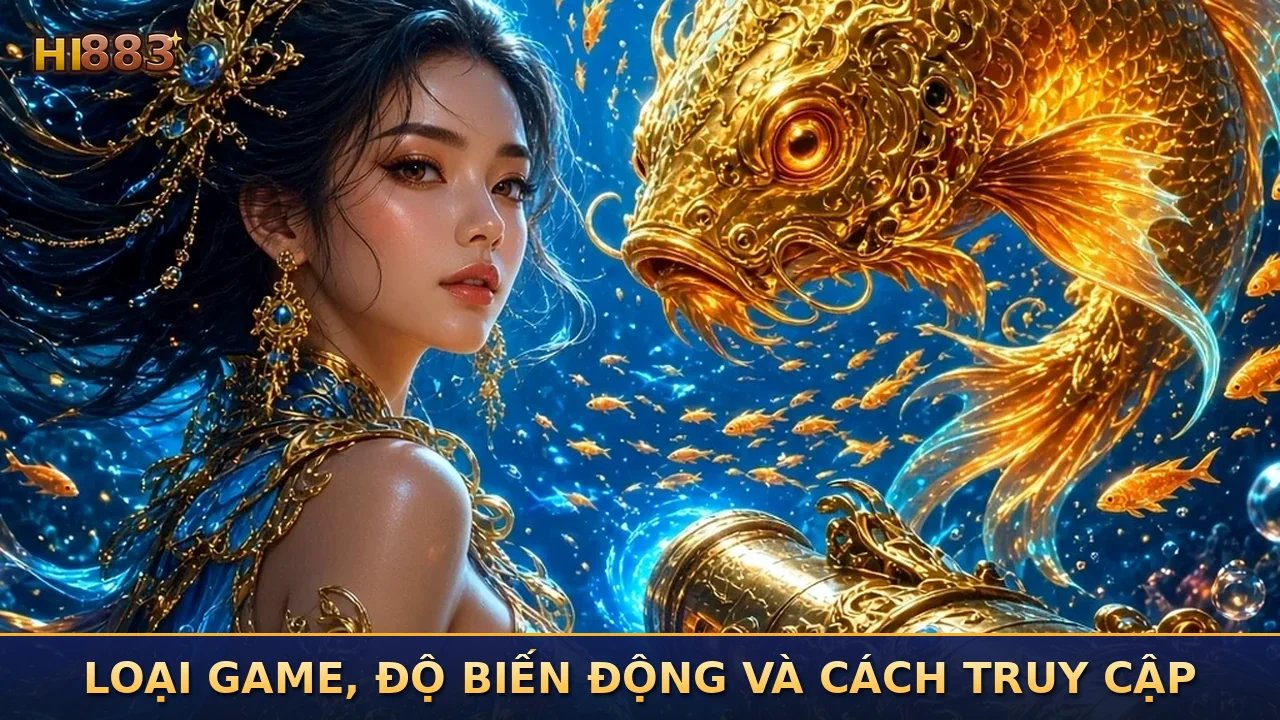 Loại game, độ biến động và cách truy cập